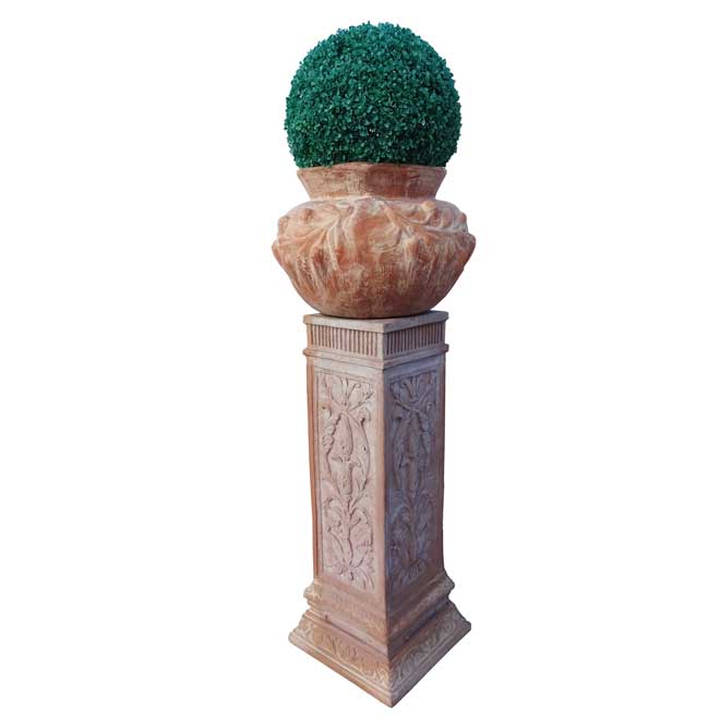 colonna con vaso
