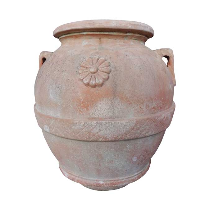Orcio con fiore